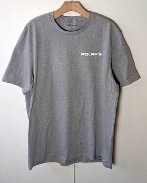 Polaris Mountain Back Graphic Gray T-Shirt XL